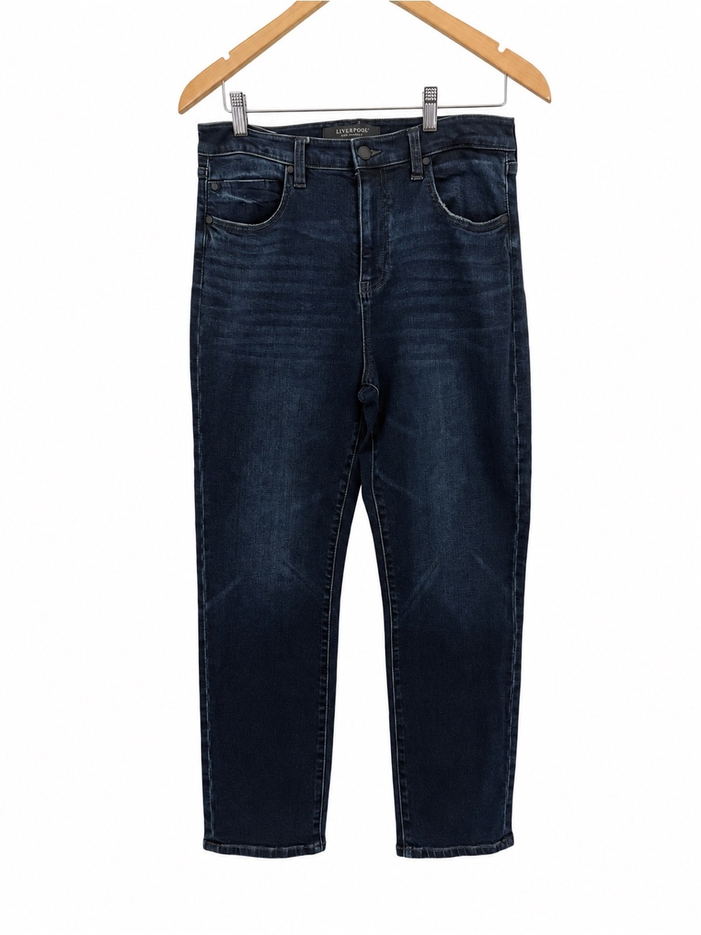 Liverpool Los Angeles Dark Wash Ankle Jeans Women’s Size 8/29 Stretch Denim